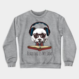 Reading is my jam! Crewneck Sweatshirt